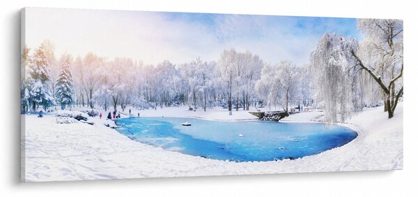 Slika - Ledeno jezero (120x50 cm)