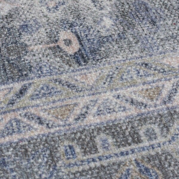 Zelena perivia staza od mješavine recikliranih vlakana 60x230 cm Windsor – Flair Rugs