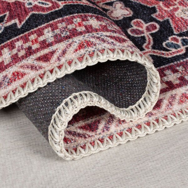 Bordo perivia staza od mješavine recikliranih vlakana 60x230 cm Windsor – Flair Rugs