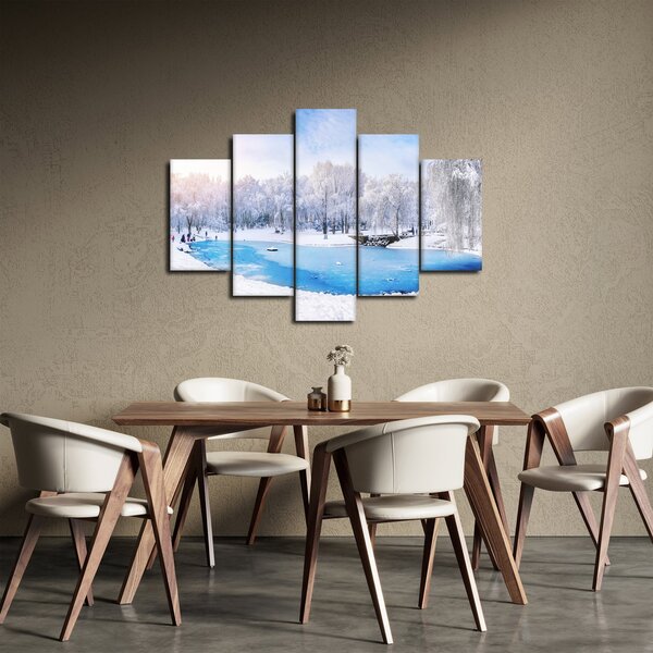 Slika - Ledeno jezero (150x105 cm)