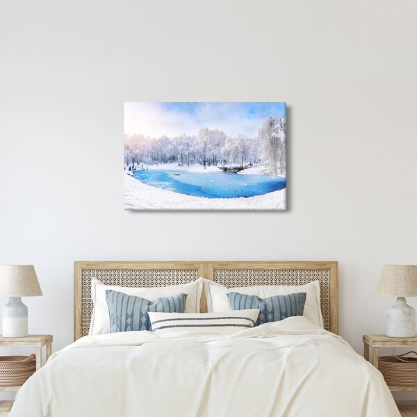 Slika - Ledeno jezero (90x60 cm)