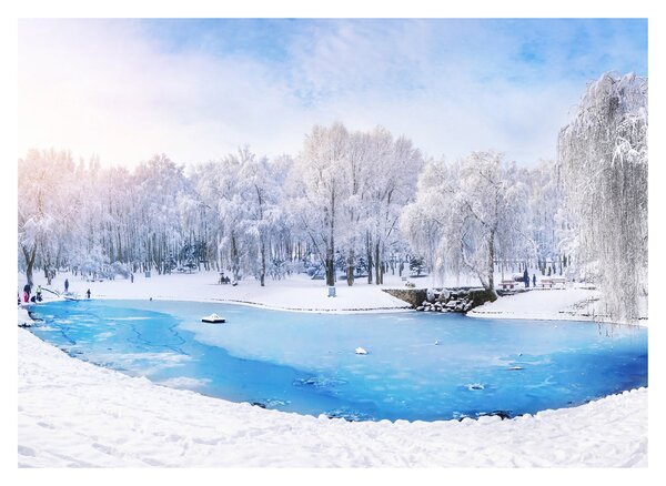 Slika - Ledeno jezero (70x50 cm)