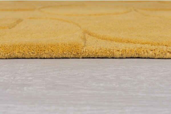 Oker žuta vunena staza 60x230 cm Gigi - Flair Rugs