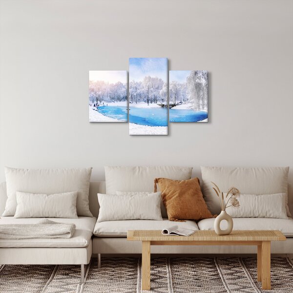 Slika - Ledeno jezero (90x60 cm)
