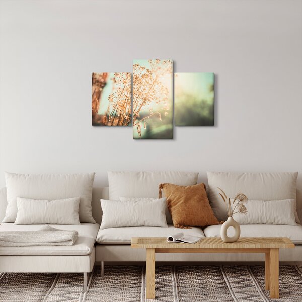 Slika - Biljke nakon kiše (90x60 cm)