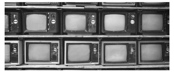 Slika - Retro TV (120x50 cm)