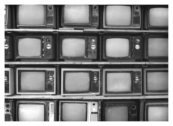 Slika - Retro TV (70x50 cm)