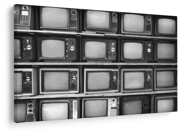 Slika - Retro TV (90x60 cm)