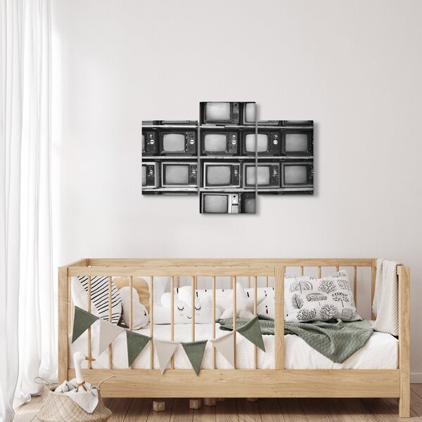 Slika - Retro TV (90x60 cm)
