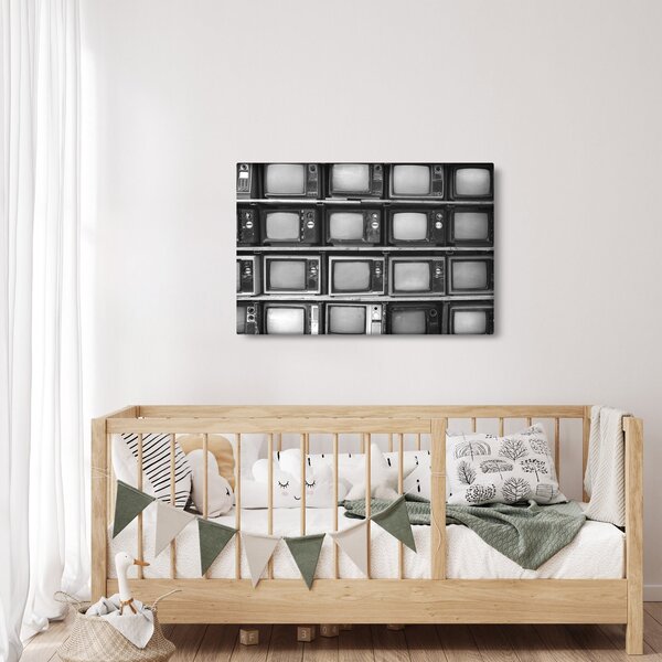 Slika - Retro TV (90x60 cm)