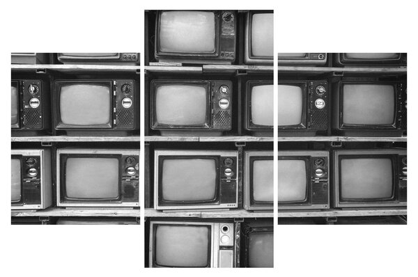 Slika - Retro TV (90x60 cm)