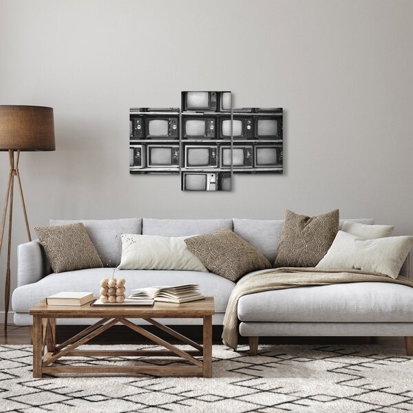 Slika - Retro TV (90x60 cm)