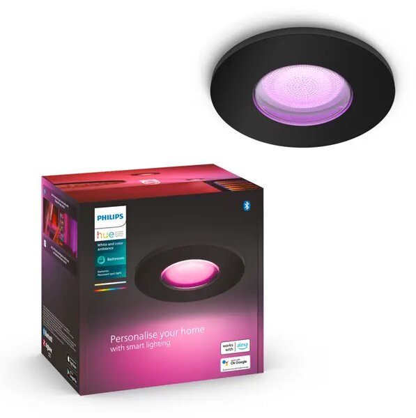Xamento HUE UGRADBENA SVJETILJKA crna 1x5.7W 8719514452138
