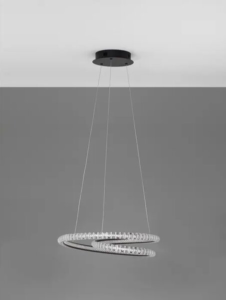 GINEVRA VISILICA LED 45W/3000K/2800lm/DIMM/IP20/CRNA NL9748165