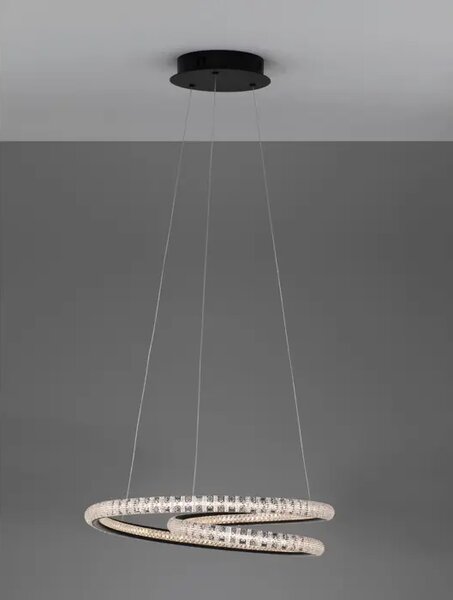 GINEVRA VISILICA LED 45W/3000K/2800lm/DIMM/IP20/CRNA NL9748165