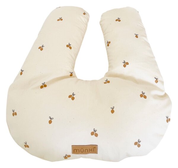 MUNXI potporni jastuk za dojenče beige lemon