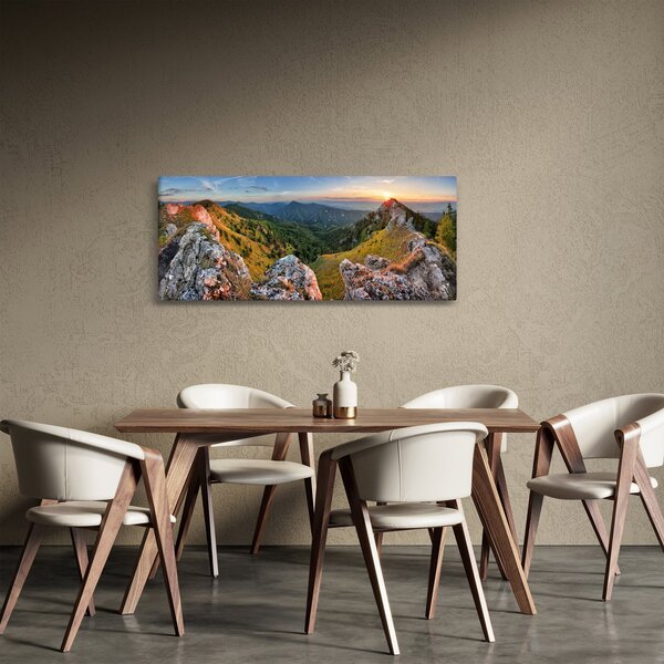 Slika - Planinski krajolik (120x50 cm)