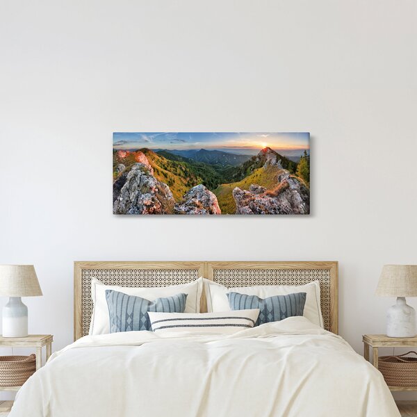 Slika - Planinski krajolik (120x50 cm)