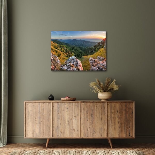 Slika - Planinski krajolik (70x50 cm)