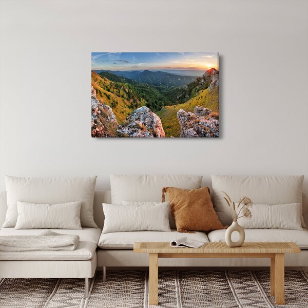 Slika - Planinski krajolik (90x60 cm)
