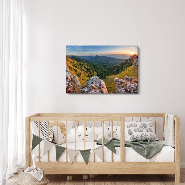 Slika - Planinski krajolik (90x60 cm)