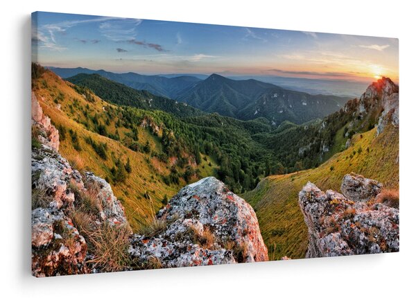 Slika - Planinski krajolik (90x60 cm)