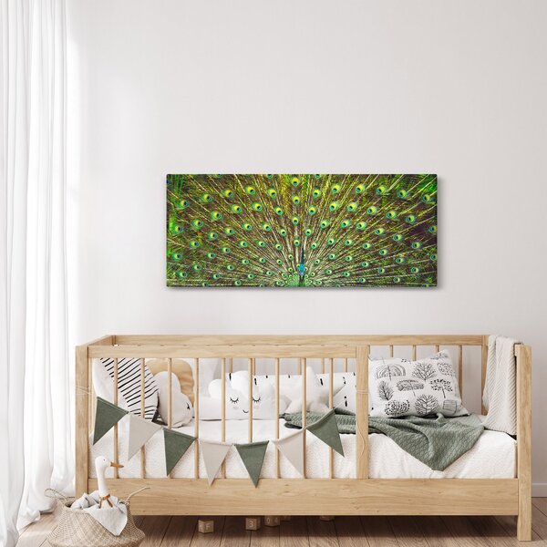 Slika - Paun (120x50 cm)