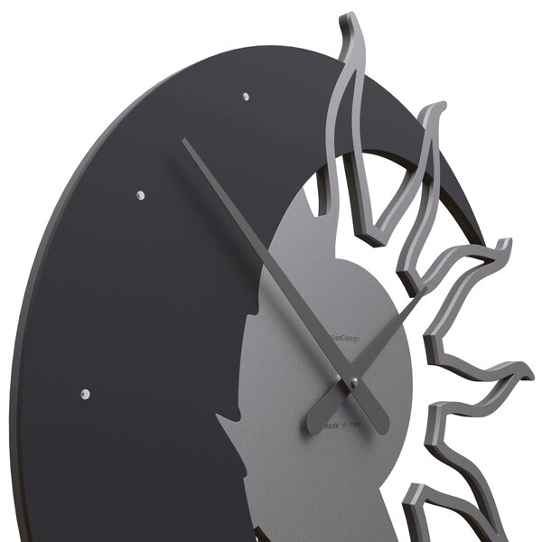Zidni sat Sun and Moon 2 boje