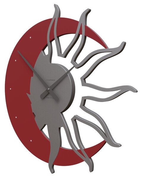 Zidni sat Sun and Moon 2 boje