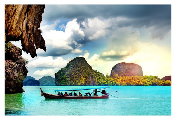 Slika - Zaljev Phang Nga (90x60 cm)
