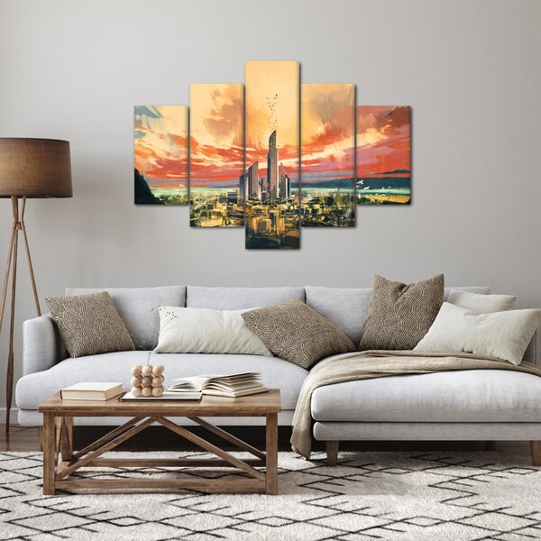 Slika - Oslikani grad (150x105 cm)
