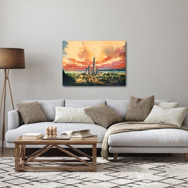 Slika - Oslikani grad (70x50 cm)
