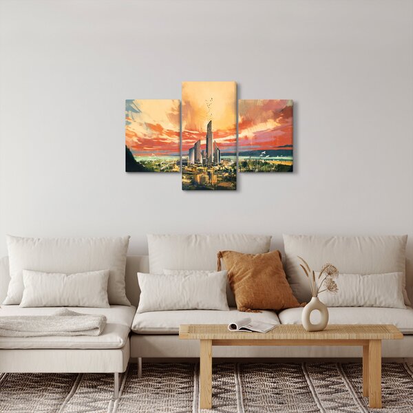 Slika - Oslikani grad (90x60 cm)