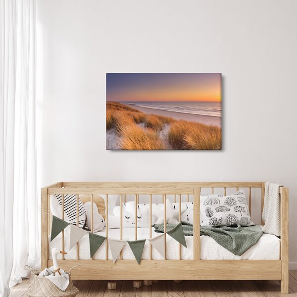 Slika - Plaža u zalasku sunca (90x60 cm)