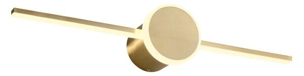 Okrugla zlatna LED kupaonska zidna svjetiljka APP843-1W od 60 cm