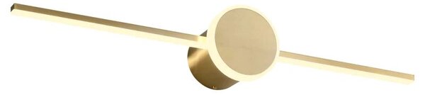 Okrugla zlatna LED kupaonska zidna svjetiljka 80cm APP844-1W
