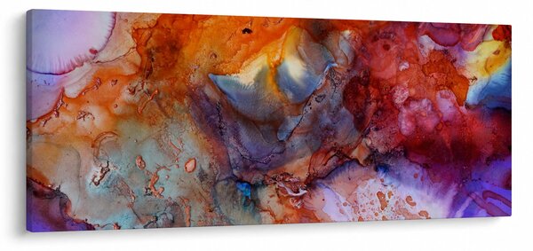 Slika - Apstraktna umjetnost tinte (120x50 cm)