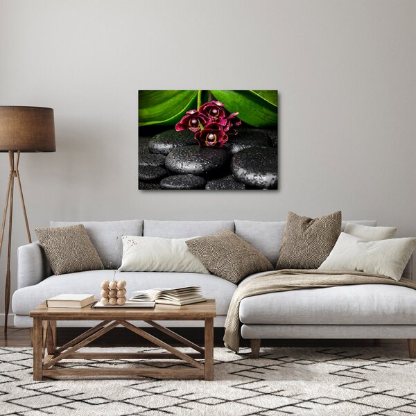 Slika - Kamenje od lave (70x50 cm)
