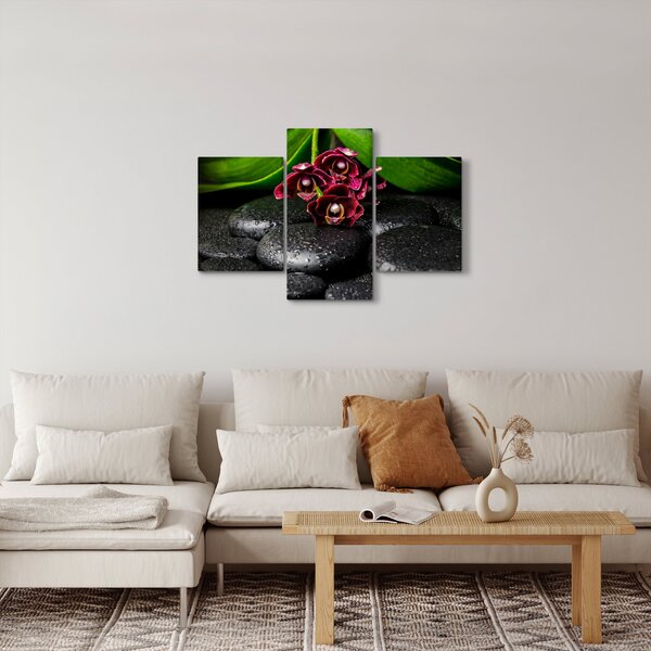 Slika - Kamenje od lave (90x60 cm)
