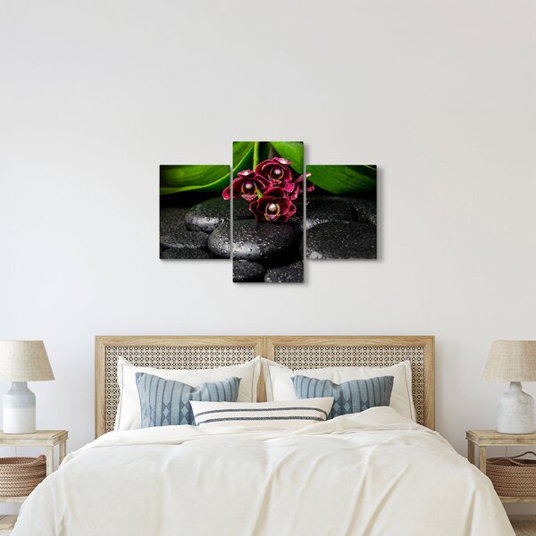 Slika - Kamenje od lave (90x60 cm)