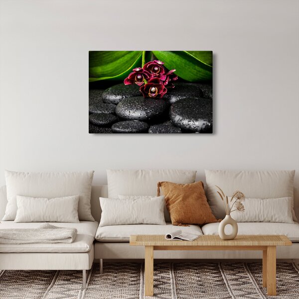 Slika - Kamenje od lave (90x60 cm)