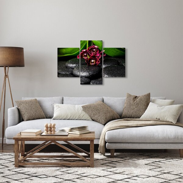 Slika - Kamenje od lave (90x60 cm)