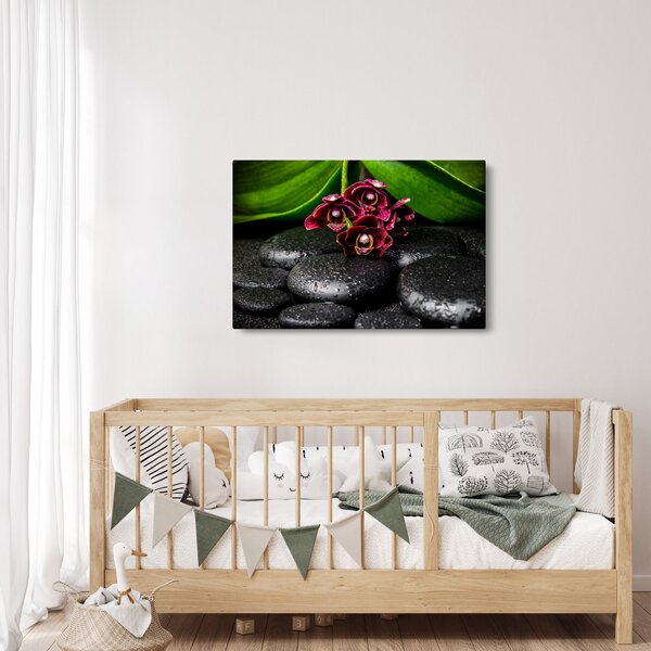 Slika - Kamenje od lave (90x60 cm)