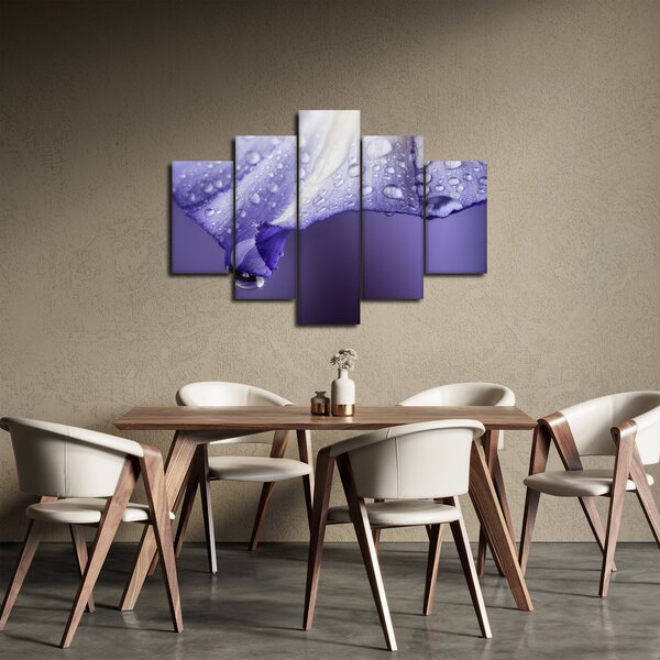 Slika - Latica s kapljicama (150x105 cm)