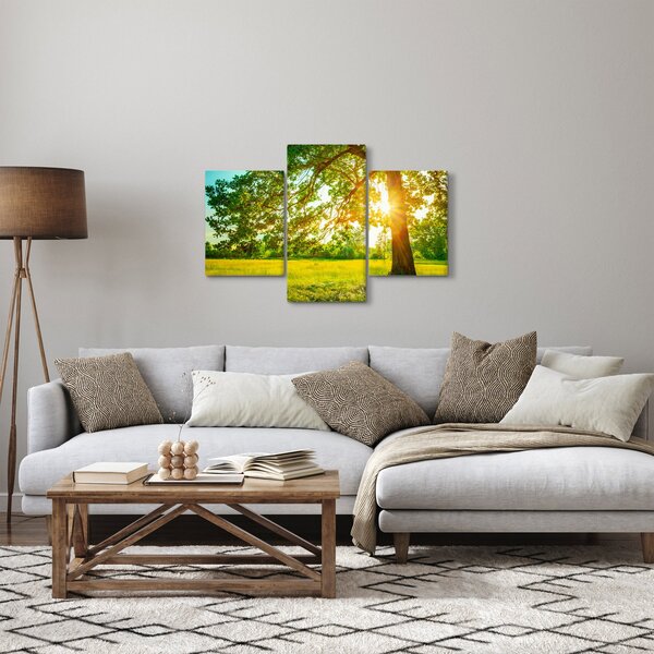 Slika - Sunčana šuma (90x60 cm)