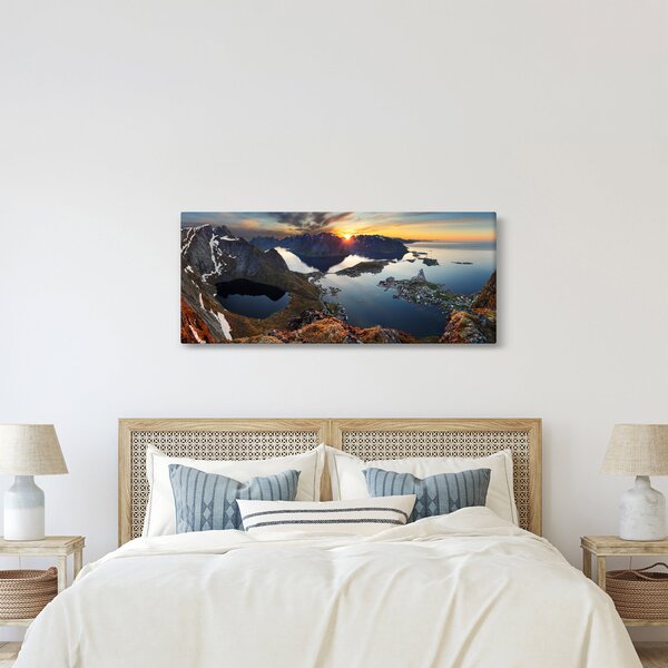 Slika - Planinski pejzaž, Norveška (120x50 cm)