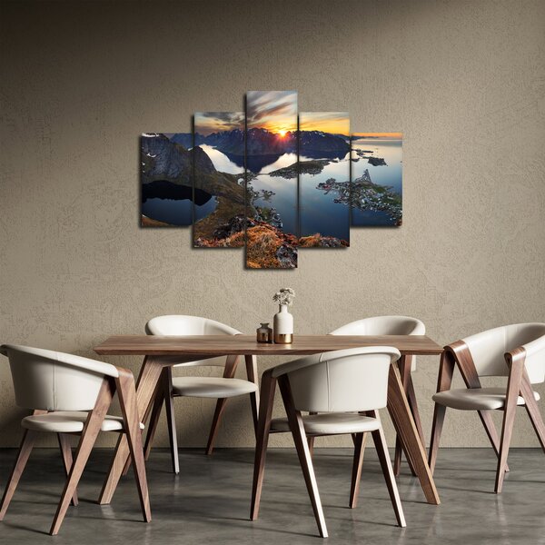 Slika - Planinski pejzaž, Norveška (150x105 cm)