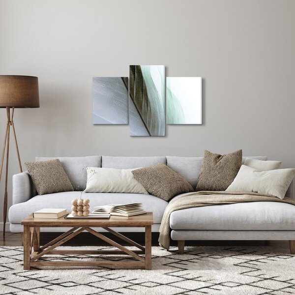 Slika - Perje, makro (90x60 cm)