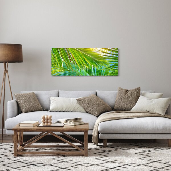 Slika - Palmino lišće (120x50 cm)