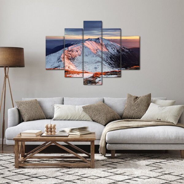 Slika - Zimska planinska panorama II. (150x105 cm)